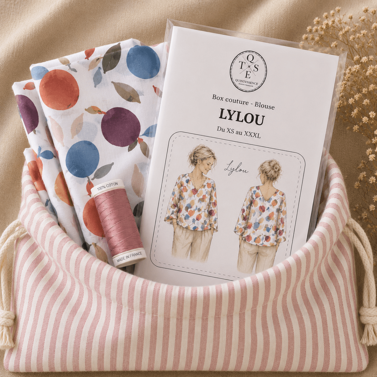 Pochette couture blouse Lylou
