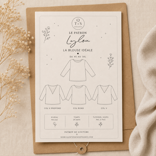 Patron blouse Lylou