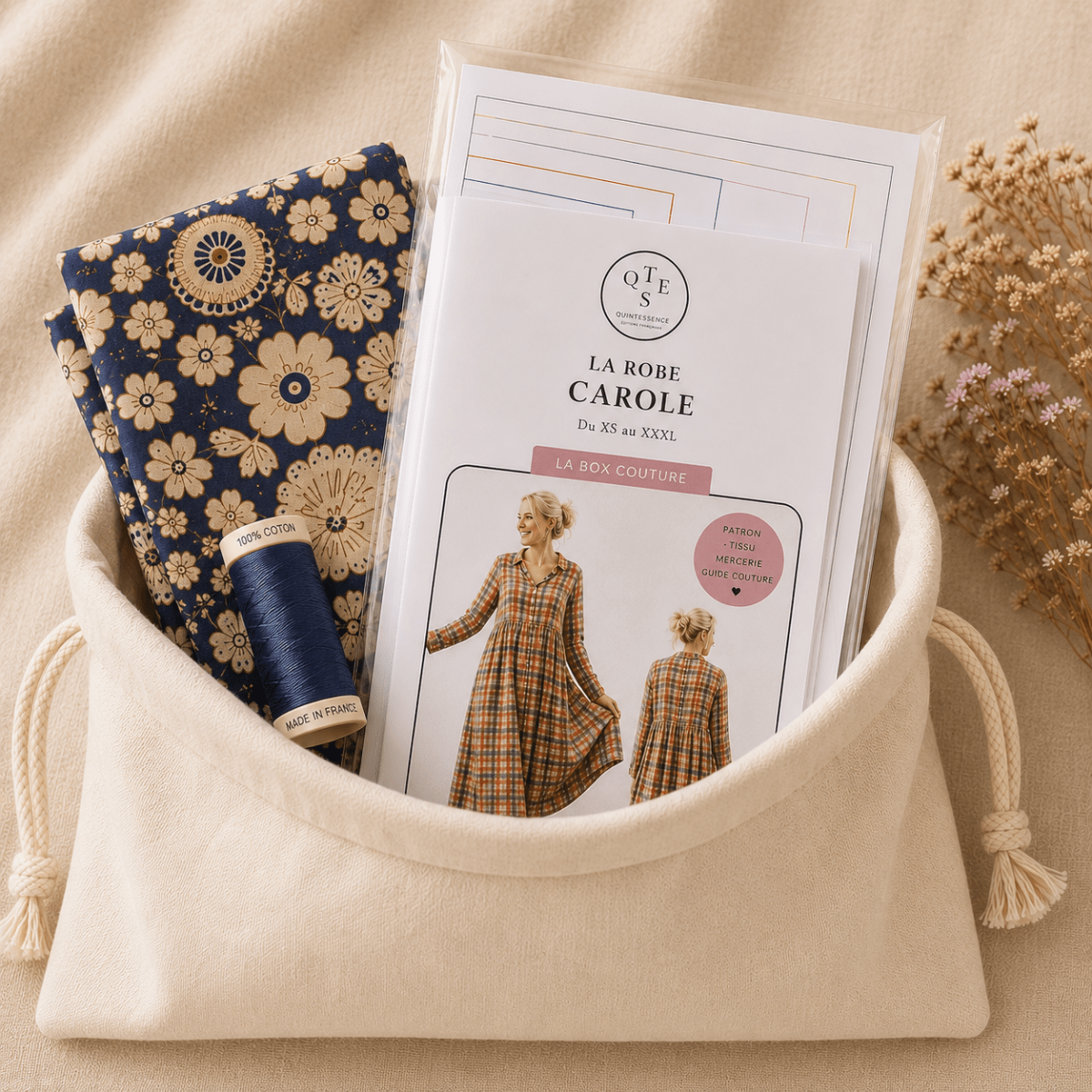 Pochette couture robe Carole
