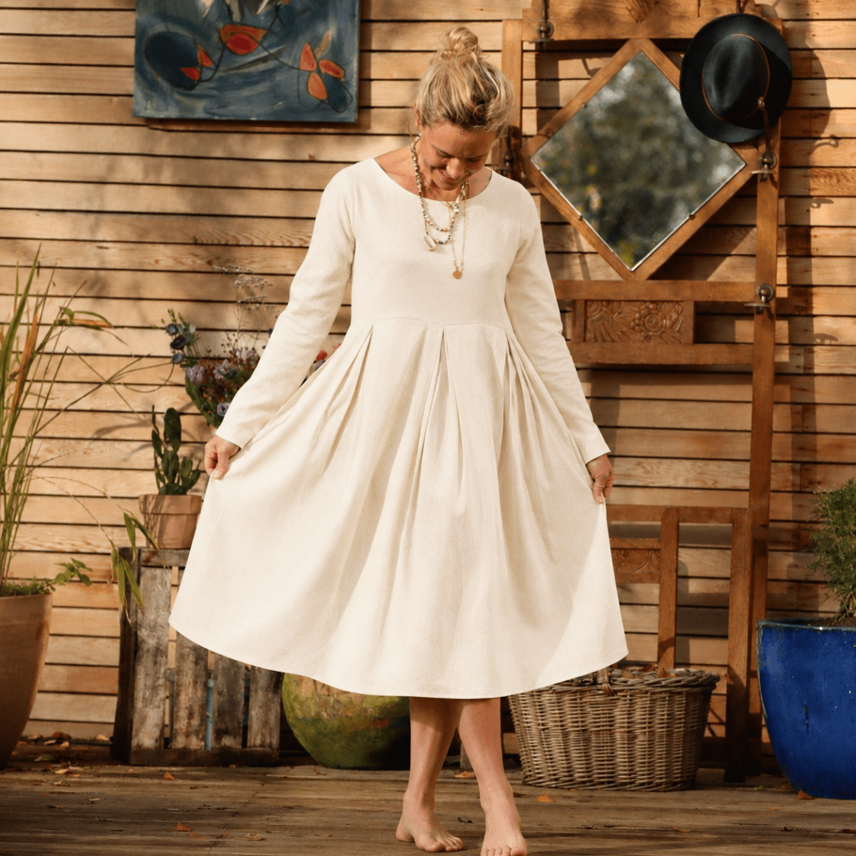 Robe Louise vue de face